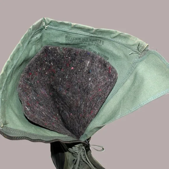 โ๏ธ Vintage Military Extreme Cold Weather N-1B Boots โ U.S. Navy Issue โ๏ธ - Picture 14 of 14